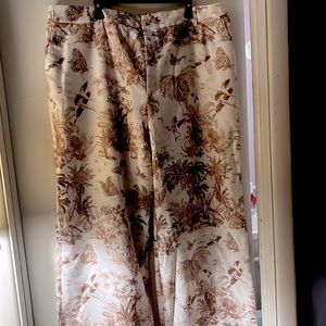 Wide leg pants Cider